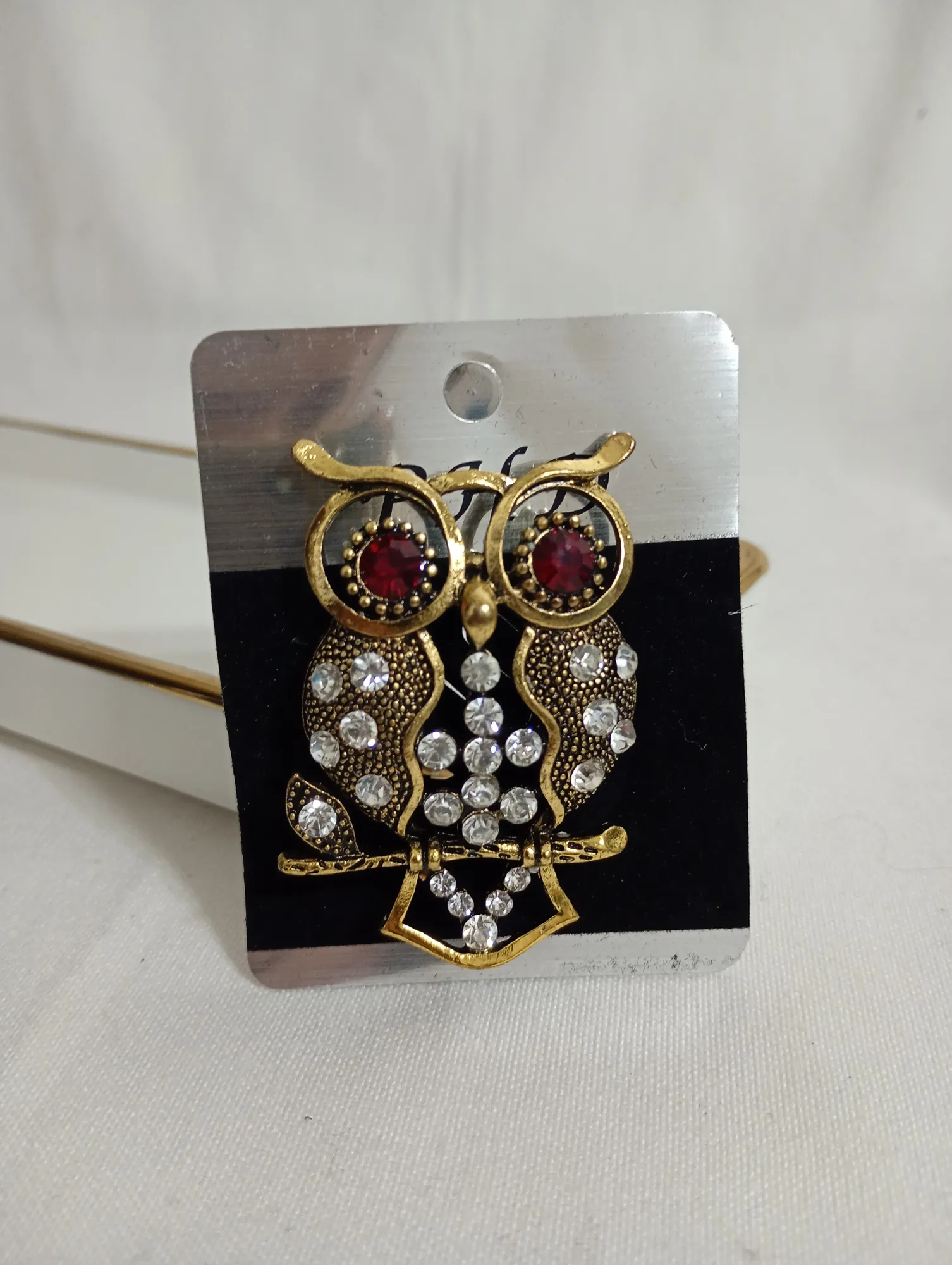 Broche de coruja — foto 1